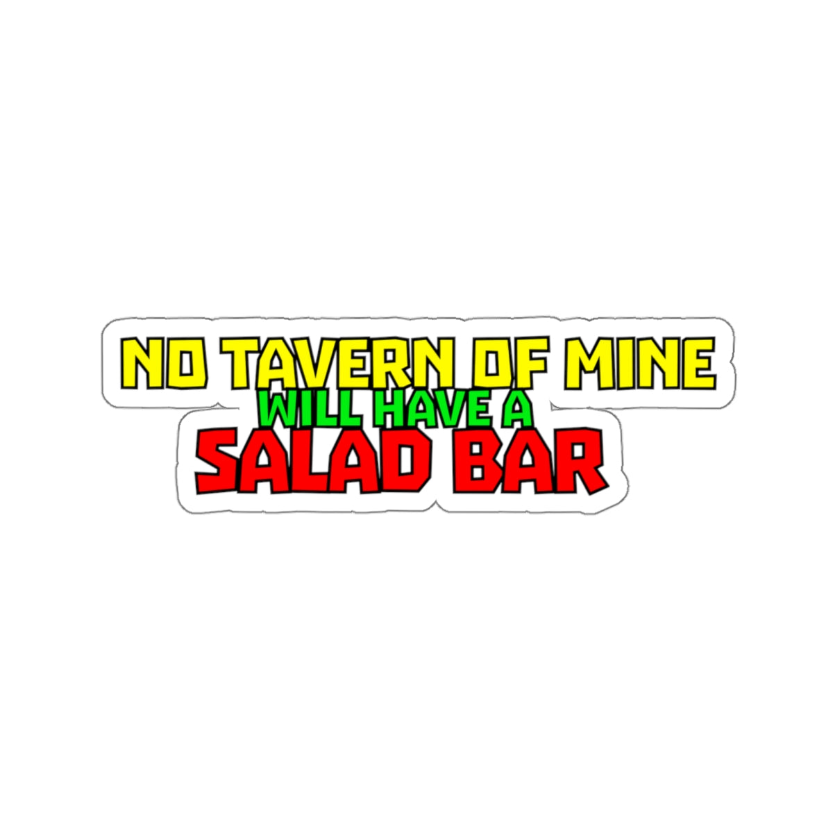 Tavern Salad Bar || Sticker