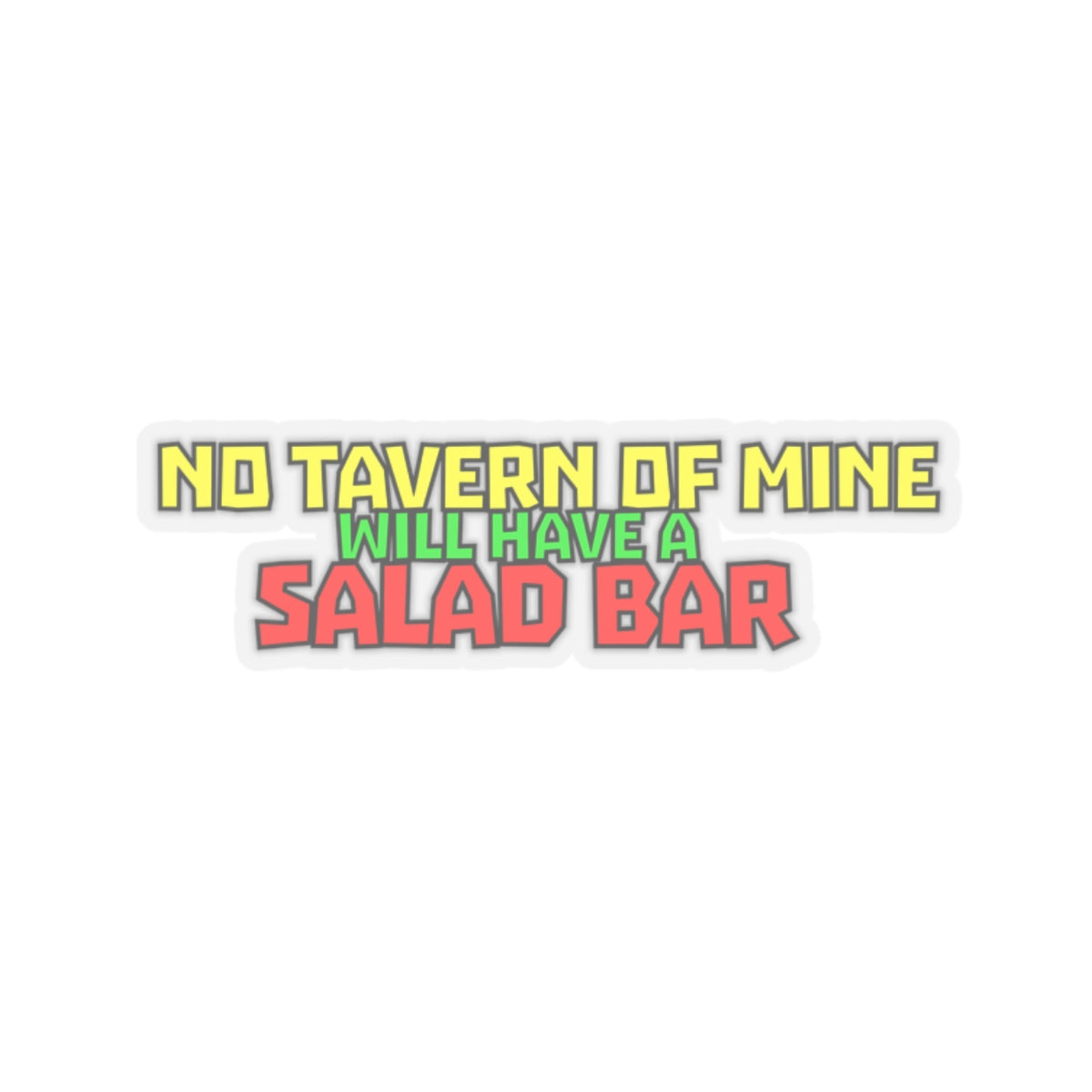 Tavern Salad Bar || Sticker